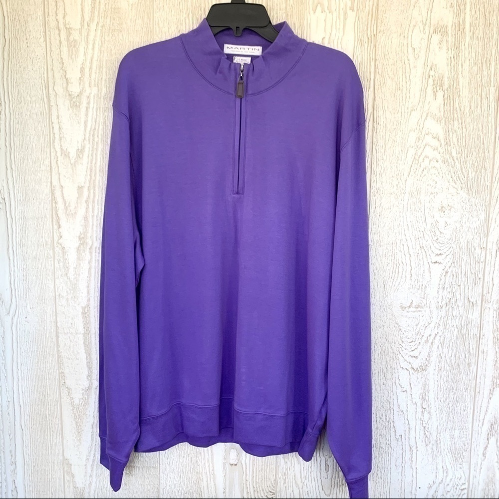 MARTIN Iris Longsleeve 1/4 Zip Interlock Pullover